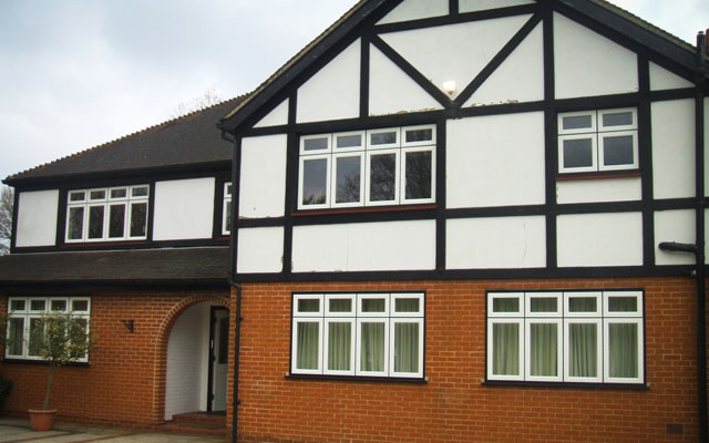 tudor style replacement windows