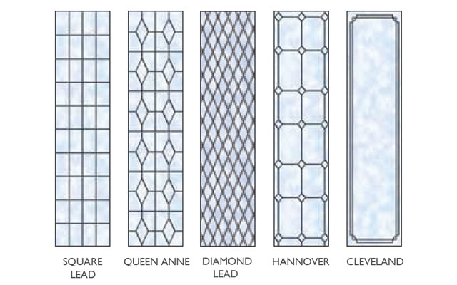 leaded glass designs