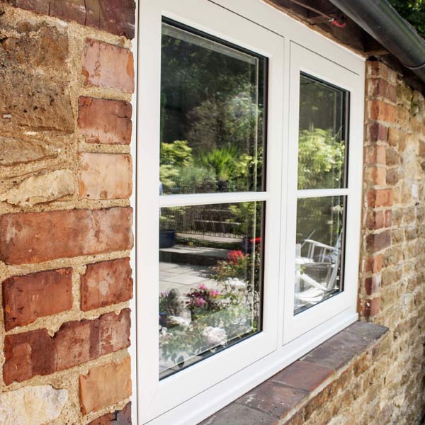 Flush Timber Replica Window