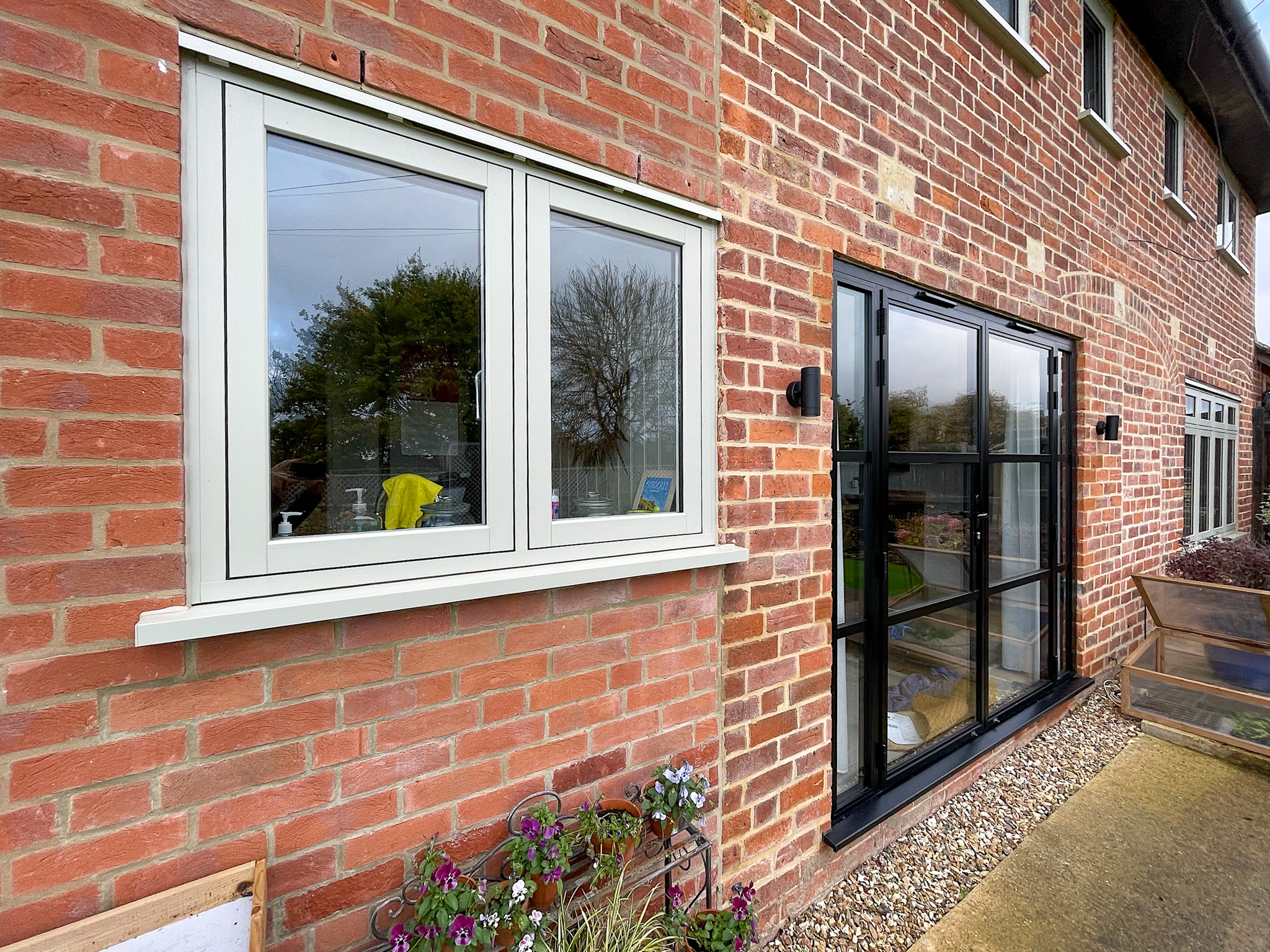olive flush windows Worcestershire
