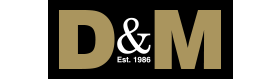 D & M Windows logo