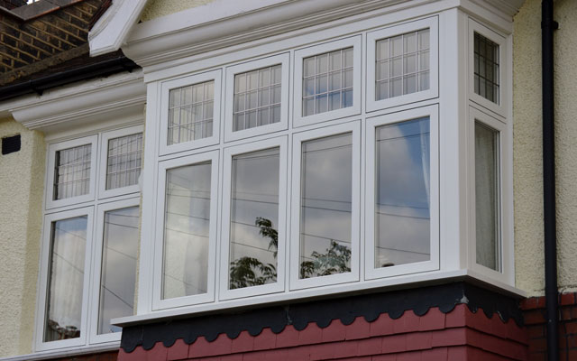 bay windows look of house